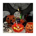 thumbnail image 5 of Glow Skull Halloween Pumpkin Decorations Mini Pumpkin Ornaments For Funny Halloween Decor Indoor Da, 5 of 5