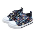 thumbnail image 2 of ZHOGXU Children Infant Girls Sneakers Non Slip Flat Sole Comfortable Breathable Sports Shoes For Casual Daily Wear,Dark Blue,2-2.5 Years, 2 of 9