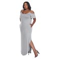 thumbnail image 3 of White Mark Women's Plus Size Lexi Maxi Dress, 3 of 7