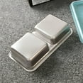 thumbnail image 4 of ACDANC Stainless Steel Double Compartment Snack Containers with Lids,450ml Leak-Proof Reusable Food Containers,Dishwasher-Safe for Camping,Travel,Meal Prep & Dips, 4 of 7