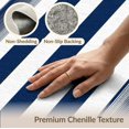 thumbnail image 6 of ODIKA 9'x12' Washable Area Rug Classic Parallel Line Border Balanced Banded Geometric Striped for Great Room, Indoor Concept, Large Living Room, Low Pile, Flatwoven, 6 of 7