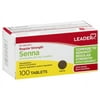 Leader Regular Strength Senna 8.6 mg Tablets, 100 Count