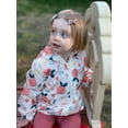 thumbnail image 4 of Rokka&Rolla Toddler Girls' Fleece Lined Full Zip Windbreaker Jacket, 4 of 11