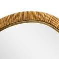 thumbnail image 5 of Mirrorize Canada 27x49 Brown Ratttan Irregular Mirror, 5 of 5