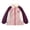 C127 Pink, variant on Curuila Toddler Girls Coat With Zipper Long Sleeve Color Block Stand Collar Jacket For Girls Summer Lightweight Comfort Outerwear Size 3-4 Years