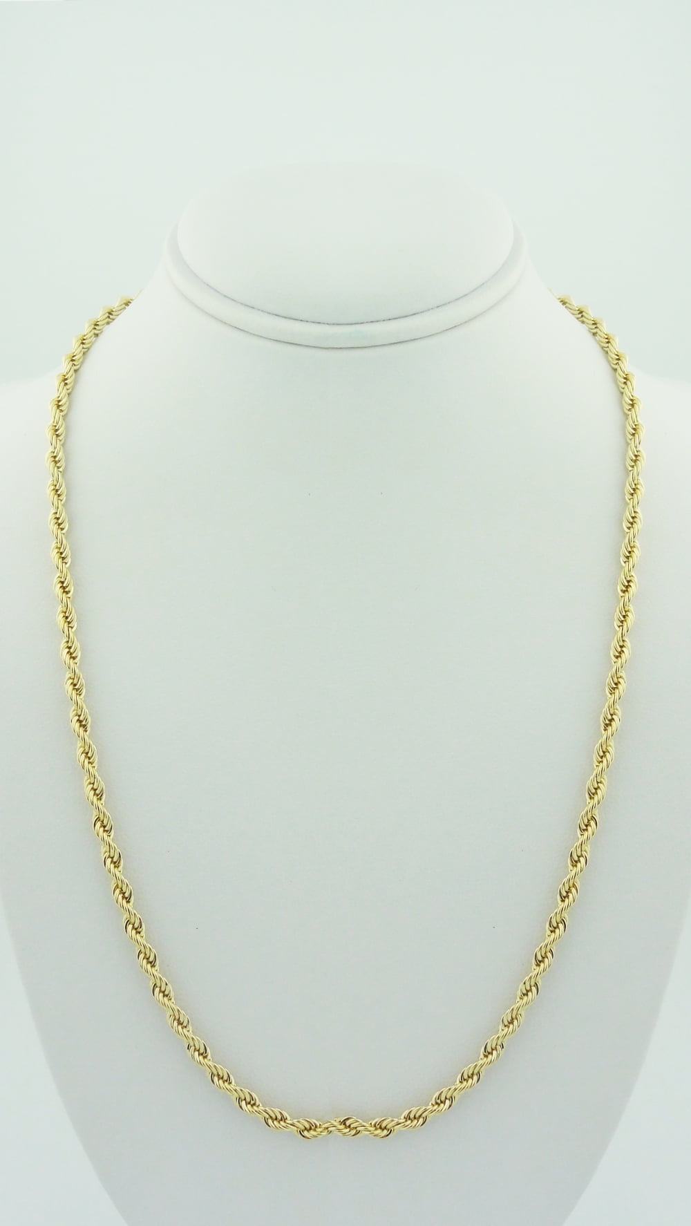 RM - 2MM Gold rope chain 24'' - Walmart.com - Walmart.com