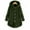 Army Green, variant on Summer Saving Clearance AXXD Winter Jackets For Women,Women Plus Size Button Plush Tops Hooded Loose Cardigan Wool Coat Winter Jacket