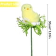 thumbnail image 4 of CoreLiving Realistic Rooster Sculpture Farmhouse Chicken Decor Country Kitchen Table Accessory Easter Artificial Floral Stem Pick Centerpiece for Home Dining Room Table, 4 of 7