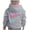 Grey, variant on Little Girl Hoodies Casual Loose Cute Print Long Sleeve Hoodie Outfits Size 5-6T ,Pink