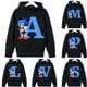 thumbnail image 2 of Nuevas sudaderas con capucha de Sonics para niños, sudadera con estampado de letras de dibujos animados de la A a la Z, camisetas deportivas casuales para niños Kawaii, ropa de otoño para bebés 2024, 2 of 4