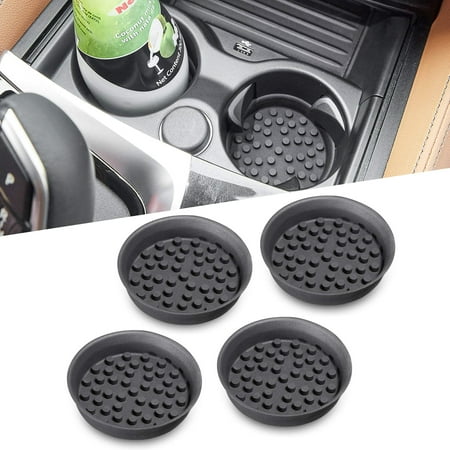 

WINKA Car Coasters Coasters for Cars Universal Silicone Vehicle Cup Coaster 4 pcs