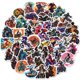 thumbnail image 2 of Paquete de pegatinas para motocicletas Cool Rider Racing Bike Vin, 50 unidades, 2 of 2