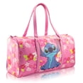 thumbnail image 2 of Disney Stitch Mini Duffle Bag for Girls  Small Travel Bag with Hawaiian Print  Lightweight Disney Overnight Bag with Adjustable Strap  Ages 3+, 2 of 6