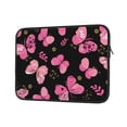 thumbnail image 2 of Bingfone Girl Butterfly Laptop Sleeve Case 15 Inch, 360° Protective Computer Carrying Bag, 2 of 9