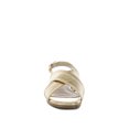thumbnail image 3 of Kanon Metallic Pleather Criss-Cross Flats, 3 of 9
