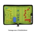 thumbnail image 4 of Tablero De Entrenamiento De Fútbol Carpeta de fútbol Portapapeles de entrenamiento de fútbol plegable Accesorios de fútbol portátiles Likrtyny Para Estrenar, 4 of 9