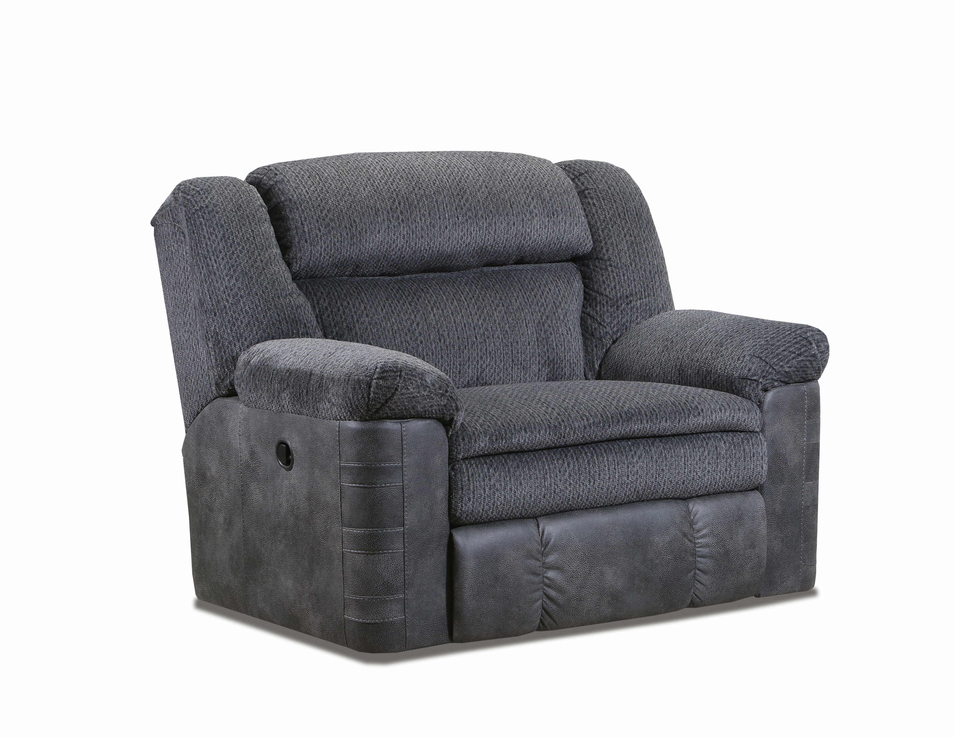Lane Home Furnishings Werebear Charcoal Cuddler Recliner