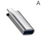 thumbnail image 5 of LUVCLS Adaptador de metal compatible con interfaces tipo C y USB Auriculares digitales USB Flash D, 5 of 6
