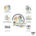 thumbnail image 4 of Dinnerware Set Zak Designs Bluey Kids 3 Pieces Melamine Bamboo, 4 of 8