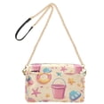 thumbnail image 2 of FORMRS Women Crossbody Purse with Chain Strap Vegan Leather Shoulder Handbag, Blue Beach Toys Pattern, 2 of 7