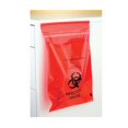 thumbnail image 1 of Bio-Hazard waste Bags 200pc by Plasdent  Size 6"W x 6"L, 1 of 1