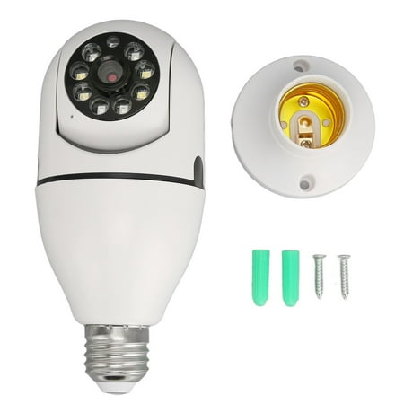 

Bulb Security Camera 1080P Wireless Bulb Security Camera For Home For Night