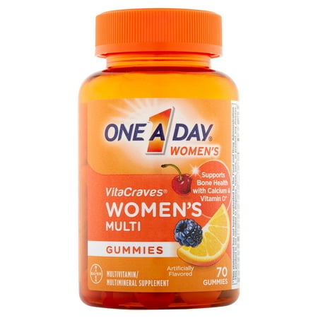 One A Day Femmes VitaCraves Femmes gélifiés multivitamines / Supplément Multiminéraux, 70 count