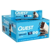 Quest Crispy Protein Bar, Cookies and Cream Flavor, 18g of Protein, 1 Count