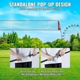 thumbnail image 4 of Adjustable Height Volleyball Net for Indoor/Outdoor Use with Carrying Bag, 4 of 15