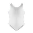 thumbnail image 5 of Ndbuld Women's Bra Free Bodysuits Women's Sexy Fashion Tight Fitting Casual Solid Yoga Jumpsuit Shorts Corset Up to 35% off,White,M, 5 of 5