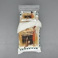 thumbnail image 2 of African Duvet Cover Set, Native Lady Carrying a Pot Traditional Savannah Life Graphic, Bedding Set with Shams and Fitted Sheet, 3 Sizes, by Ambesonne, 2 of 3