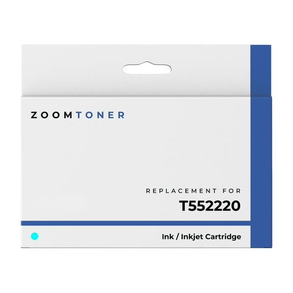 Zoomtoner Compatible with Epson T552220 Ink / Inkjet Cartridge - Regular Yield - Cyan