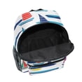 thumbnail image 6 of FORMRS School Backpack with Front Zippered Pocket 12" Student Travel Daypack, Colorful Sailboats, 6 of 6