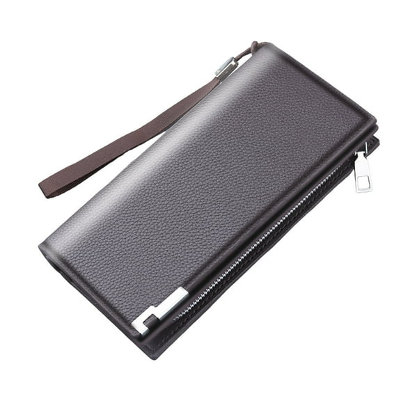 LONGshukeji Long Wallet for Women Leather Zipper Wallet Large Capacity Organizer Accordion Wallet