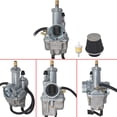 thumbnail image 6 of LABLT Carburetor & Air Filter Fit For Kawasaki Bayou 250 KLF250A Bayou 220 KLF220A Carb, 6 of 6