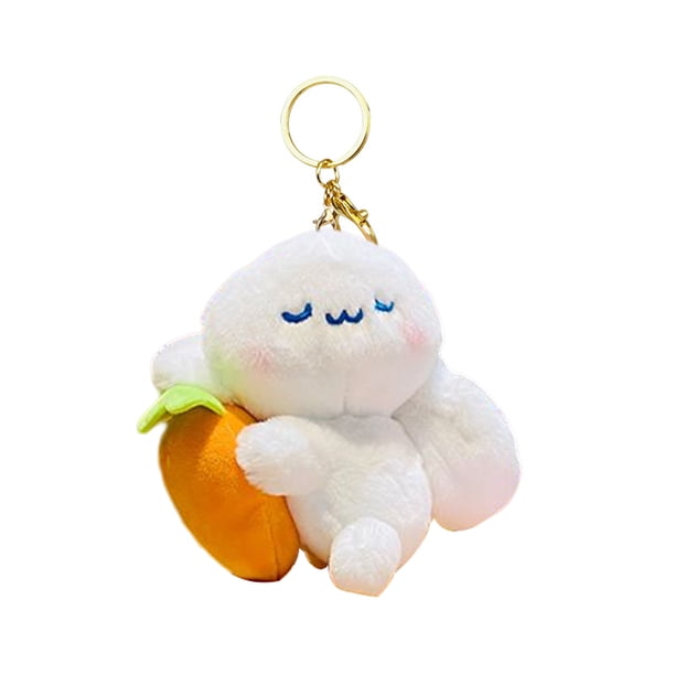 Minnieouse LLavero de muñeca para niña y niña, llavero portátil de decoración, llavero para cintura de estudiante, adorno de llavero, Ropa, zapatos y accesorios Miscelánea Blanco Minnieouse AP014339-02