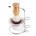 thumbnail image 1 of Support de Brosse à Raser Bol à Savon Kit Outils de Rasage Portables pour Hommes, 1 of 7