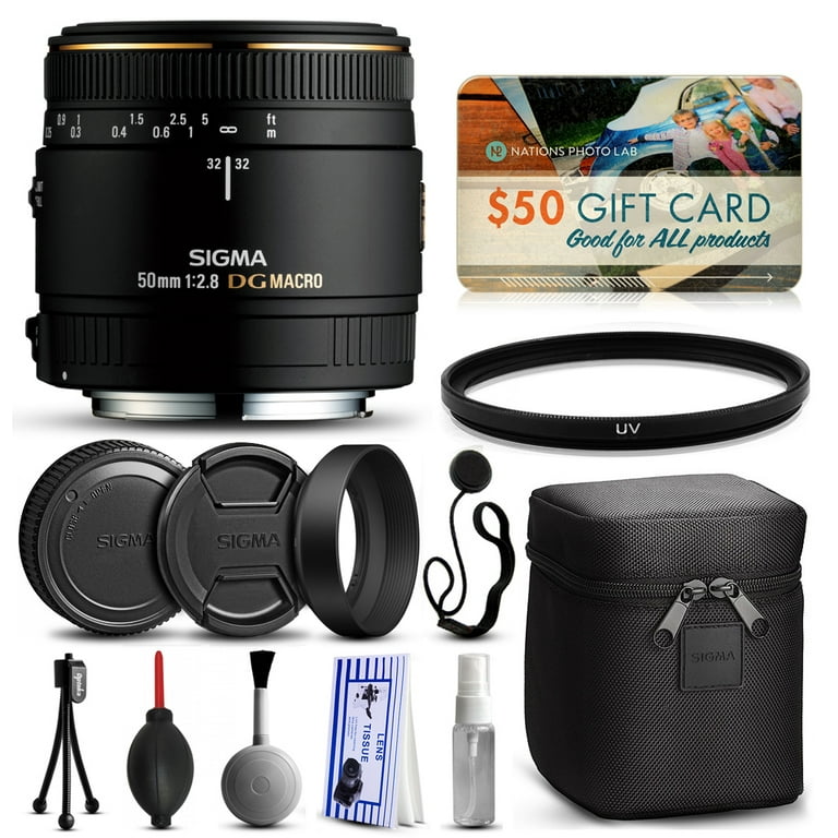 Sigma 50mm F2.8 EX DG Macro Kits - Walmart.com