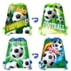 thumbnail image 5 of 1-20 bolsas de regalo con temática de fútbol, no tejidas, con cordón, para fiestas de cumpleaños, decoración, suministros, 5 of 5