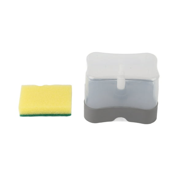 Dish Soap Press Dispenser Box, Compact Versatile Detergent Liquid Press Dispenser Box Labor Saving for Home
