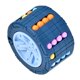 thumbnail image 2 of Juguete de cubo giratorio de frijol Fidget Sensory Toys Fingertip Toy para  Adolescentes Azul Baoblaze Punta del dedo, 2 of 8
