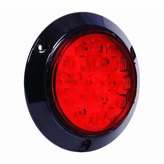Maxxima Stop/Turn/Tail Light,Red,3/4" D,140mA M42321R