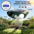 thumbnail image 3 of Repelente de animales JahyElec solar ultrasónico impermeable para exteriores, 3 of 7
