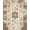 Beige Brown Navy, Pattern 10, variant on ODIKA Throw Tan Vintage Distressed Faded Boho Scroll Border Entryway Pet Friendly & Kids Safe Play for Playroom, Bedroom, Reading Nook