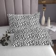 thumbnail image 3 of Erosebridal Leopard Print Coverlet Set King,Wildlife Print Bedding Set,Cheetah Decor,Breathable,3 Pieces, 3 of 5