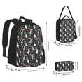 thumbnail image 2 of Balery Christmas cute deer old man Mochila escolar 3 en 1 para niños: mochila resistente con lonchera térmica y estuche para lápices. Mochila escolar para niños y niñas., 2 of 7