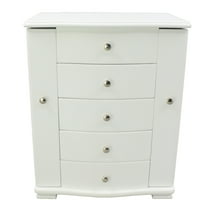 Contemporary White Jewelry Box
