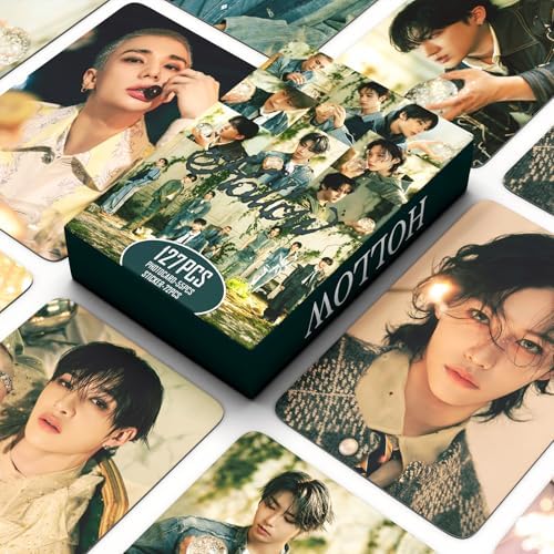 Stray Kids HOLLOW Album Photocard Set – 254 PCS Including 110 Cards & 144 Stickers, K-Pop Collectors Gift