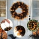 thumbnail image 3 of Guirnalda decorativa de Halloween, guirnalda redonda de oropel, decoración de pared para puerta colgante para fiesta de Navidad y Halloween, 3 of 5
