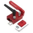 thumbnail image 2 of Tope para carpintería, dispositivo ajustable de 75 canales, limitador de pistas en T para carpintería rojo, 2 of 8